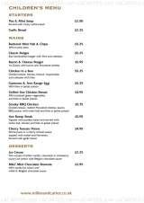 Menus & Prices, Miller & Carter Steakhouse, Bar & Grill Bexley, Bexley