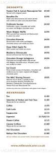 Menus & Prices, Miller & Carter Steakhouse, Bar & Grill Bexley, Bexley