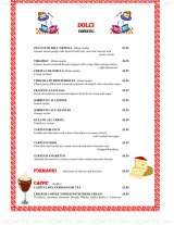 Menus & Prices, L'Artista Restaurant, Sidcup
