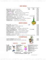 Menus & Prices, L'Artista Restaurant, Sidcup