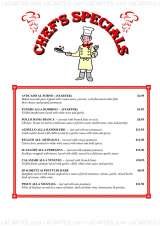 Menus & Prices, L'Artista Restaurant, Sidcup