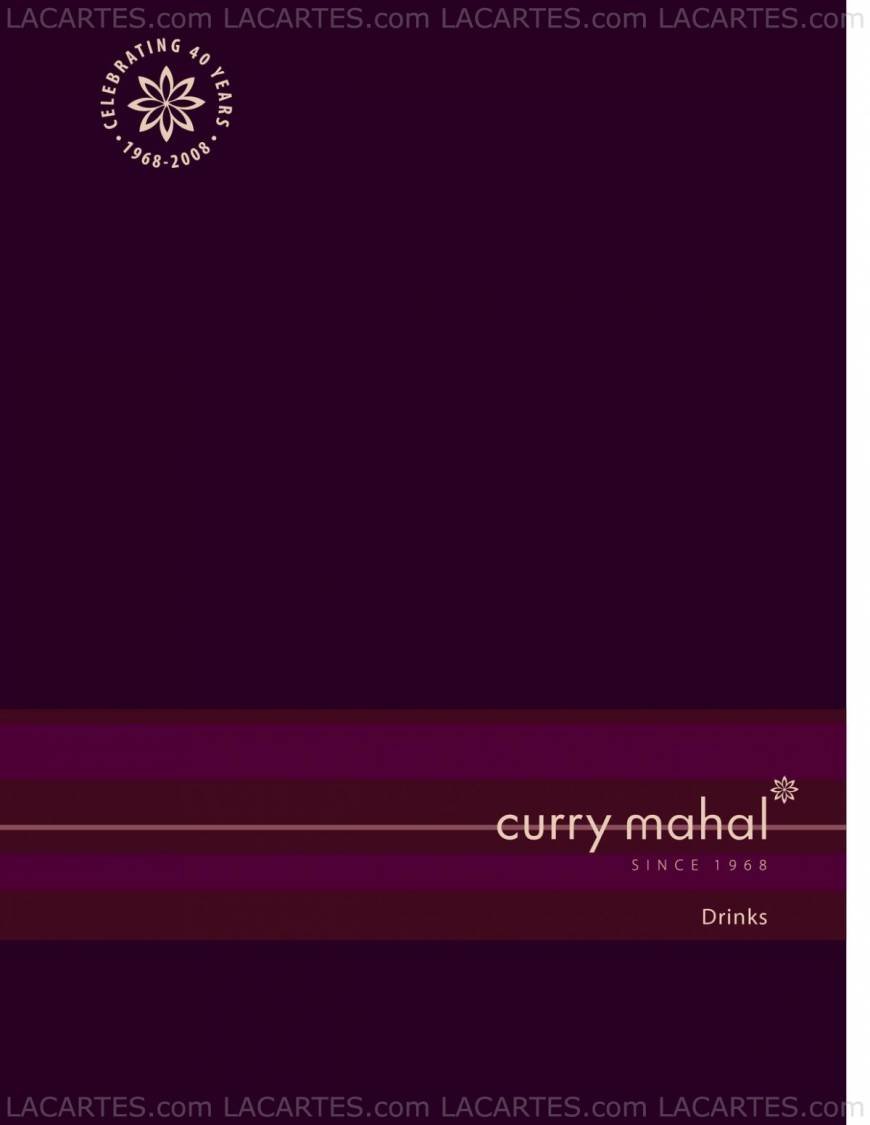  Pricelists of Curry Mahal 87 Station Road       - Photo 11 of 14