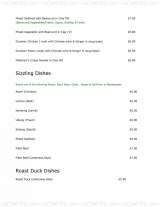 Menus & Prices, Matahari Restaurant, Hither Green 