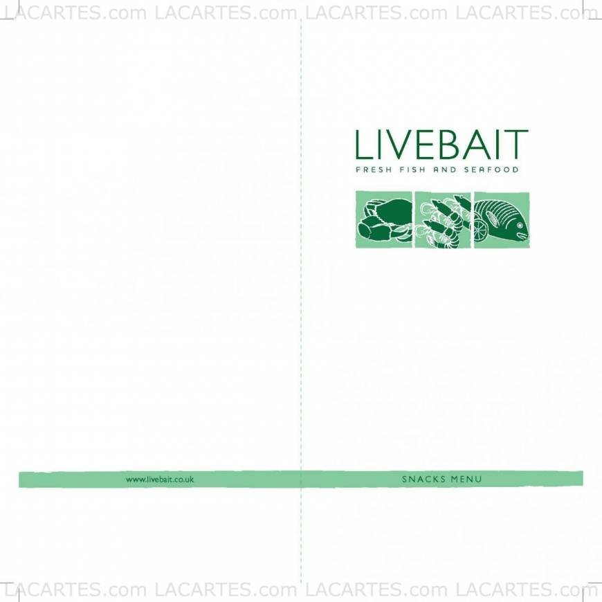  Pricelists of Livebait Restaurant 21 Wellington Street - Photo 3 of 12