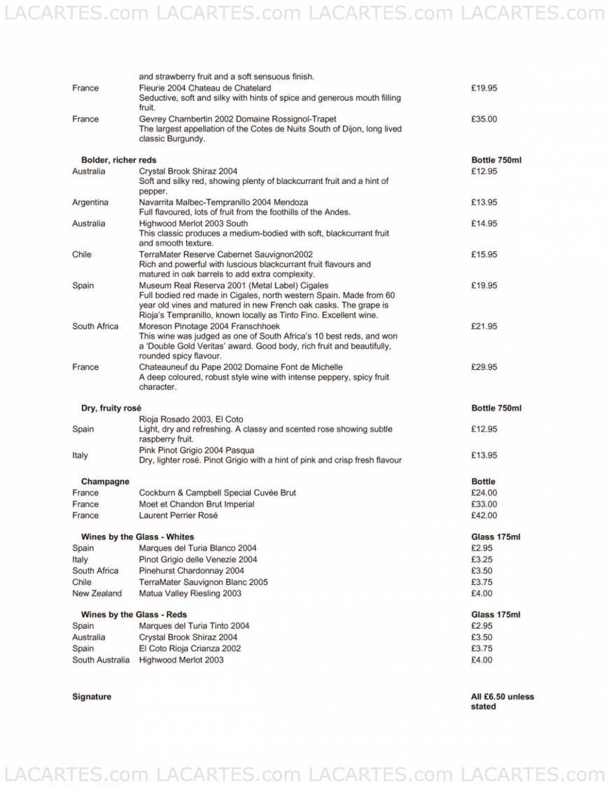  Pricelists of Thai Silk Bar @ O2 Unit No.13, The O2, Peninsula Square - Photo 1 of 5