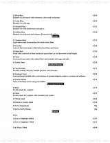 Menus & Prices, Mogul Home Dining Kitchen, Trafalgar