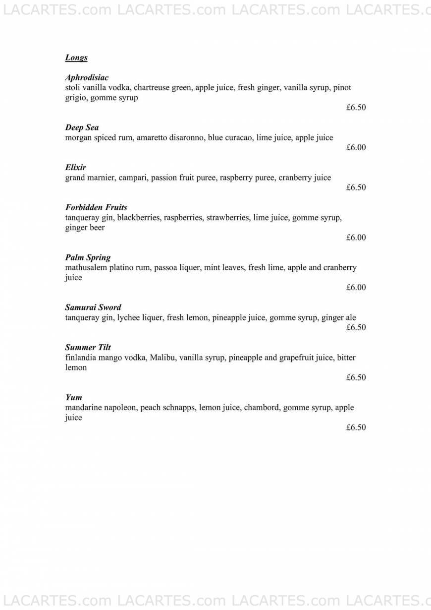  Pricelists of Inc Bar 7a College Approach - Photo 7 of 14