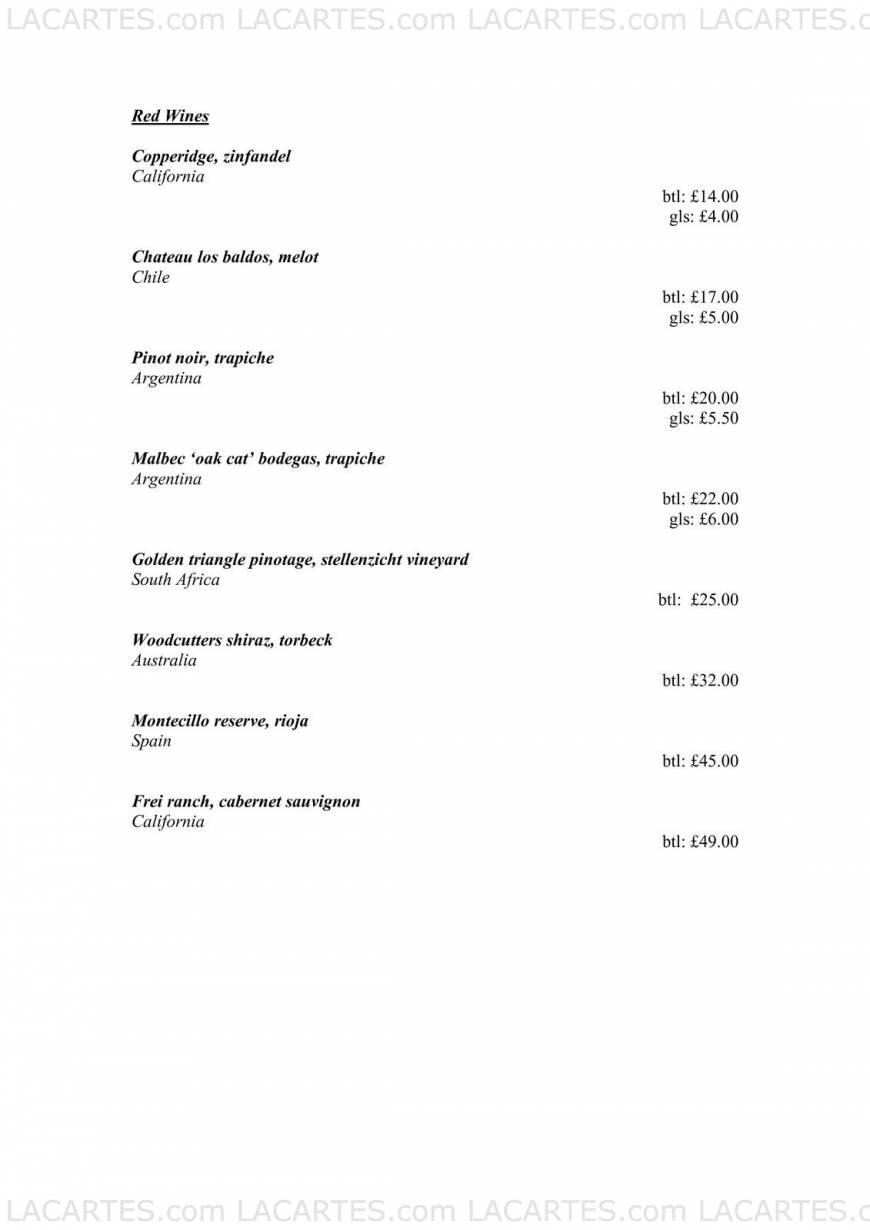  Pricelists of Inc Bar 7a College Approach - Photo 11 of 14