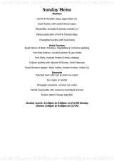 Menus & Prices, Bella Vista Cucina Italiana, Blackheath