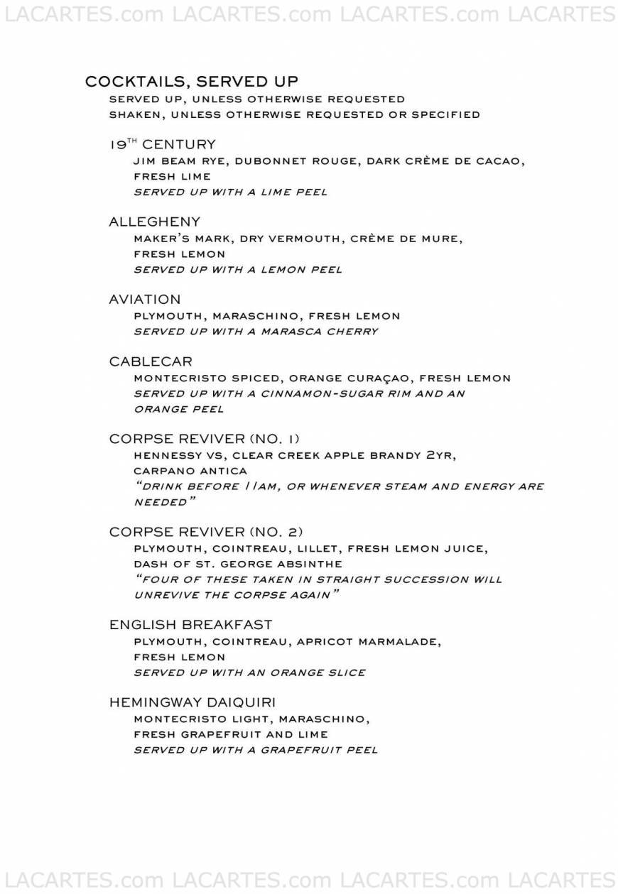  Pricelists of BOURBON STEAK - Scottsdale 7575 East Princess Drive - Photo 14 of 19
