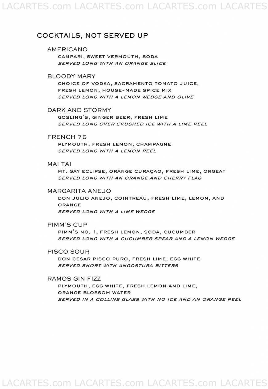 Pricelists of BOURBON STEAK - Scottsdale 7575 East Princess Drive - Photo 12 of 19