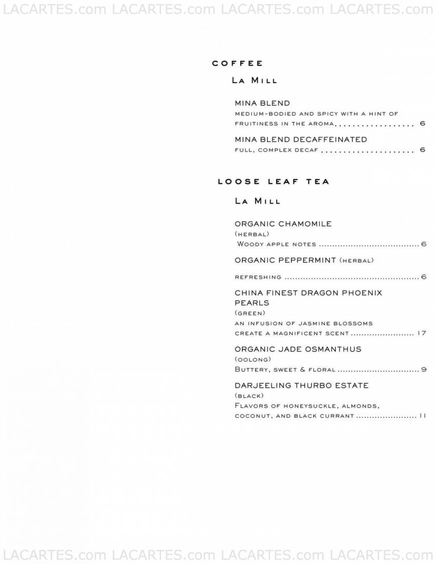  Pricelists of BOURBON STEAK - Scottsdale 7575 East Princess Drive - Photo 4 of 19