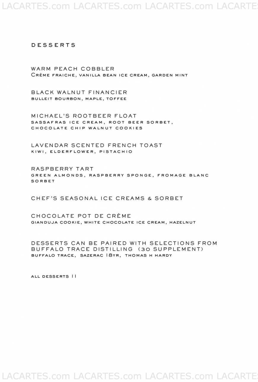  Pricelists of BOURBON STEAK - DC Four Seasons Hotel in Washington, D.C. 2800 Pennsylvania Avenue NW - Photo 2 of 3