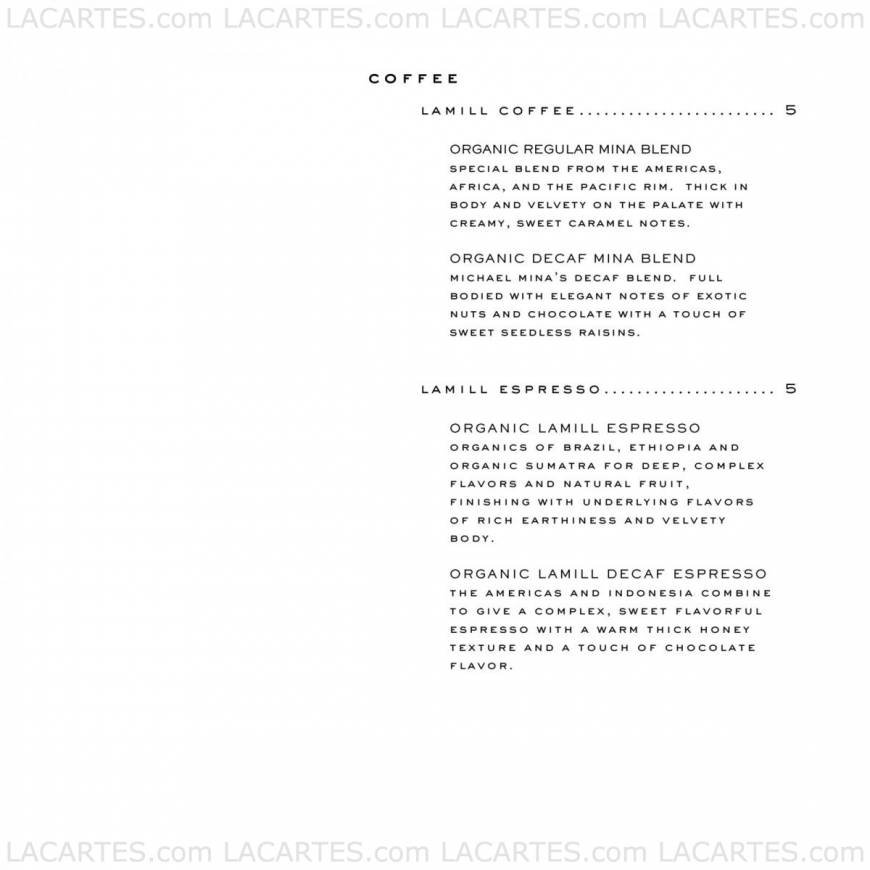  Pricelists of BOURBON STEAK - Detroit 1777 Third Street - Photo 4 of 11