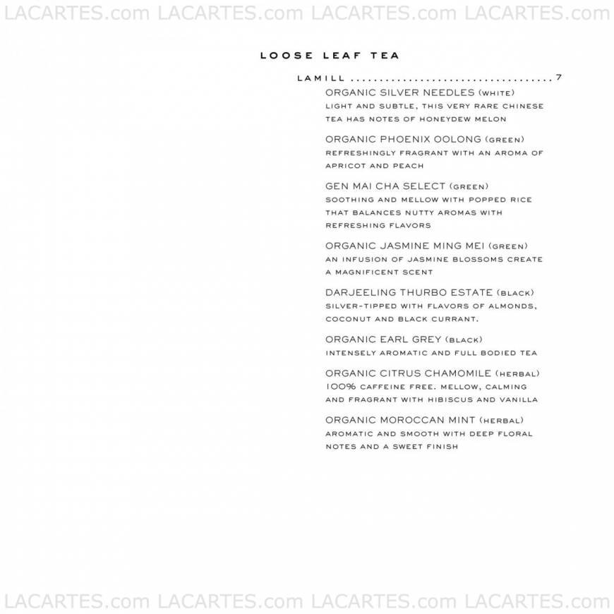  Pricelists of BOURBON STEAK - Detroit 1777 Third Street - Photo 5 of 11
