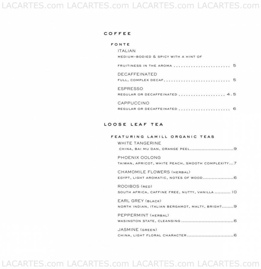  Pricelists of BOURBON STEAK - Miami 19999 West Country Club Drive - Photo 14 of 17