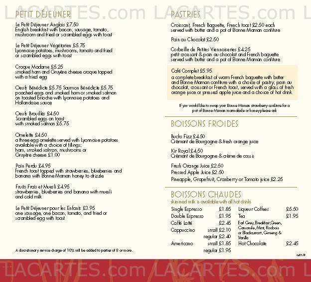  Pricelists of CafÃ© Rouge 16-18 Montpelier Vale - Photo 13 of 14