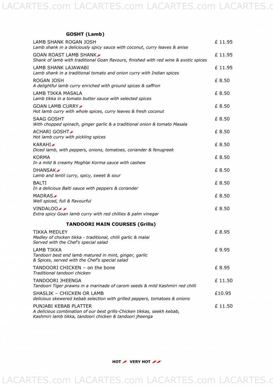  Pricelists of Saffron Lounge - Crawley 5 Grand Parade - Photo 21 of 25