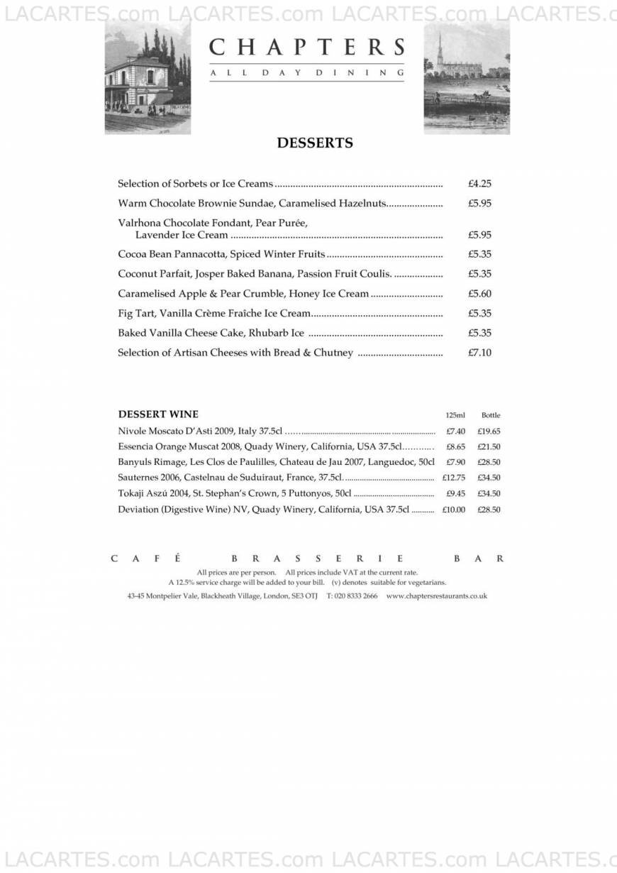  Pricelists of Chapters All Day Dining 43-45 Montpelier Vale - Photo 9 of 14