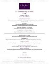Menus & Prices, Locale Cucina Italiana - Blackheath, Blackheath