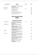 Menus & Prices, Cucinetta Ristorante Bar, Woolwich