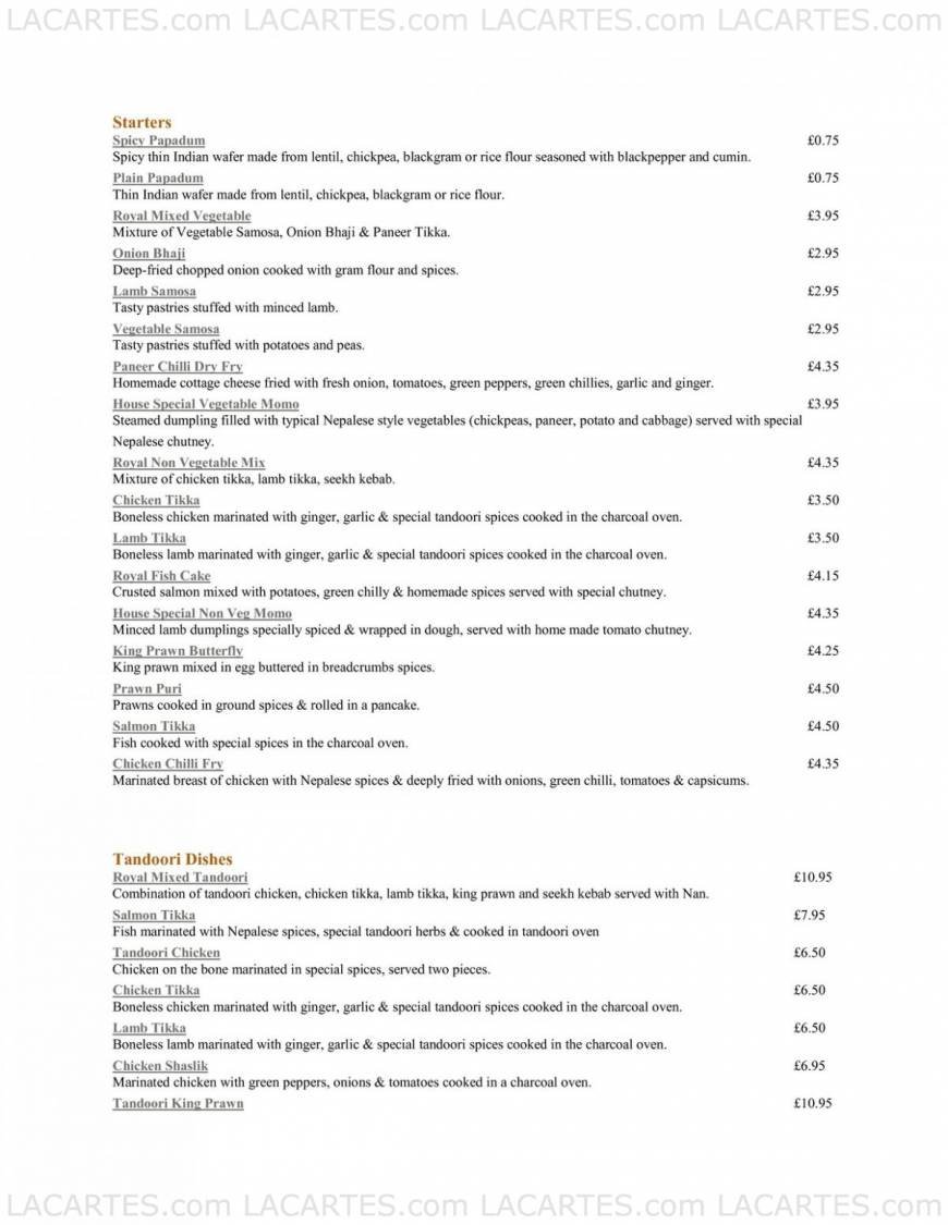  Pricelists of Royal Nepalese 2-4 station crescent - Photo 1 of 5