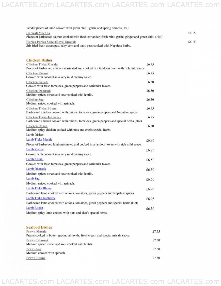  Pricelists of Royal Nepalese 2-4 station crescent - Photo 3 of 5