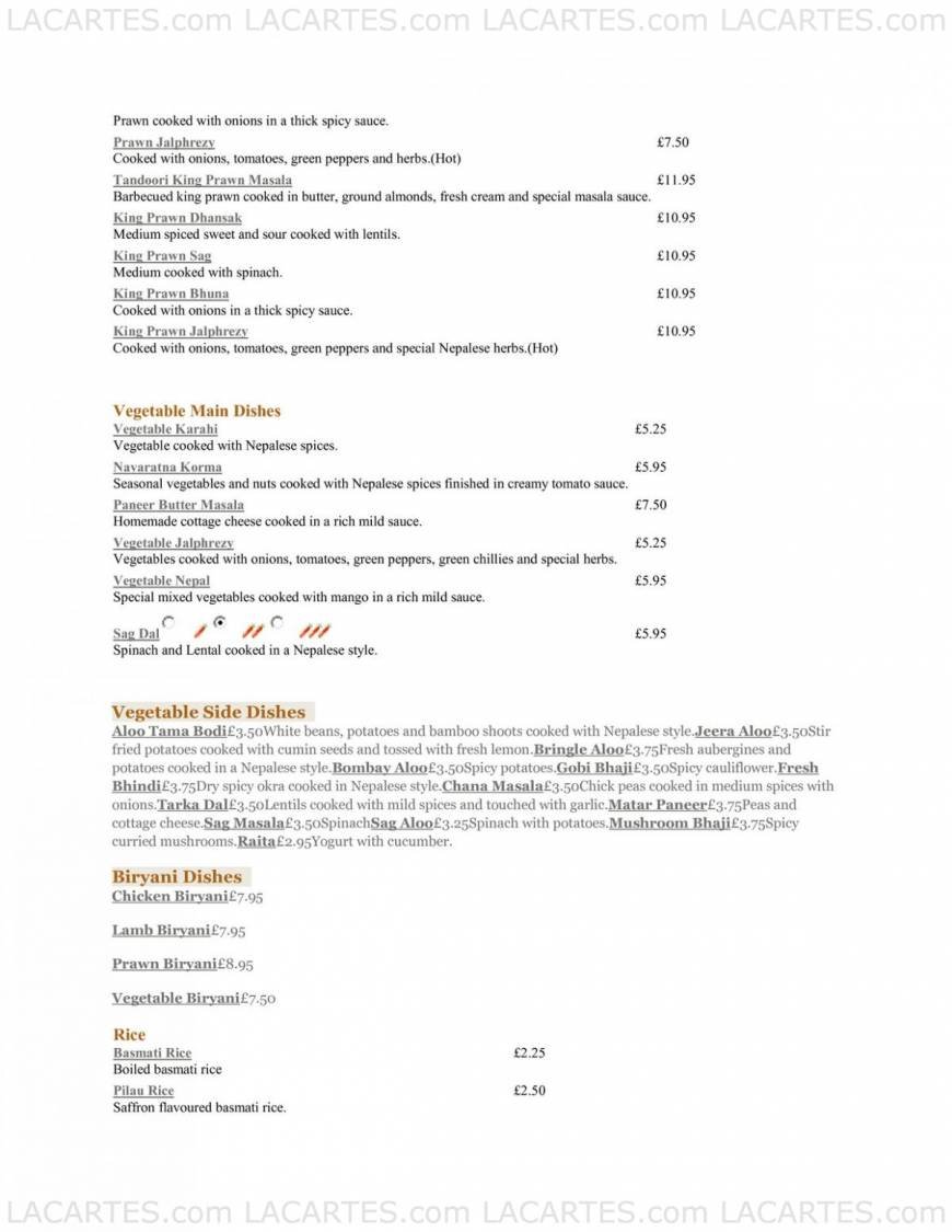  Pricelists of Royal Nepalese 2-4 station crescent - Photo 4 of 5