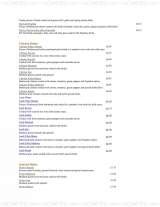 Menus & Prices, Royal Nepalese, Blackheath