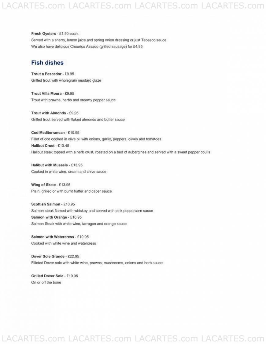  Pricelists of Villa Moura 121 Lee Road - Photo 2 of 5