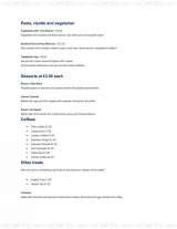 Menus & Prices, Villa Moura, Blackheath