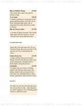 Menus & Prices, Silver Lake Spur, Lakeside Shopping Centre West Thurrock