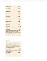 Menus & Prices, Silver Lake Spur, Lakeside Shopping Centre West Thurrock