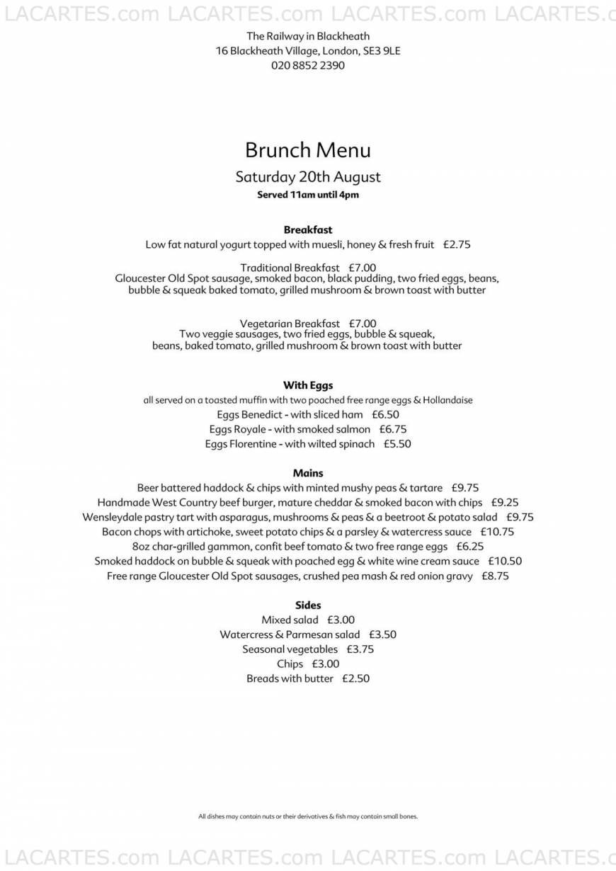 Pricelists of The Railway 16 Blackheath Village - Photo 4 of 6
