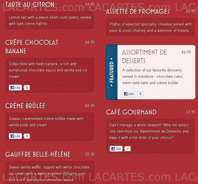  Pricelists of Cafe Rouge - Bishops Stortford 14-16 North Street - Photo 5 of 24