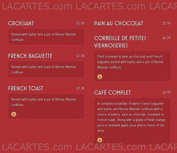  Pricelists of Cafe Rouge - Blackheath 16-18 Montpelier Vale - Photo 9 of 26