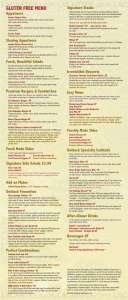 Menus & Prices, OUTBACK STEAKHOUSE - BASILDON, Basildon