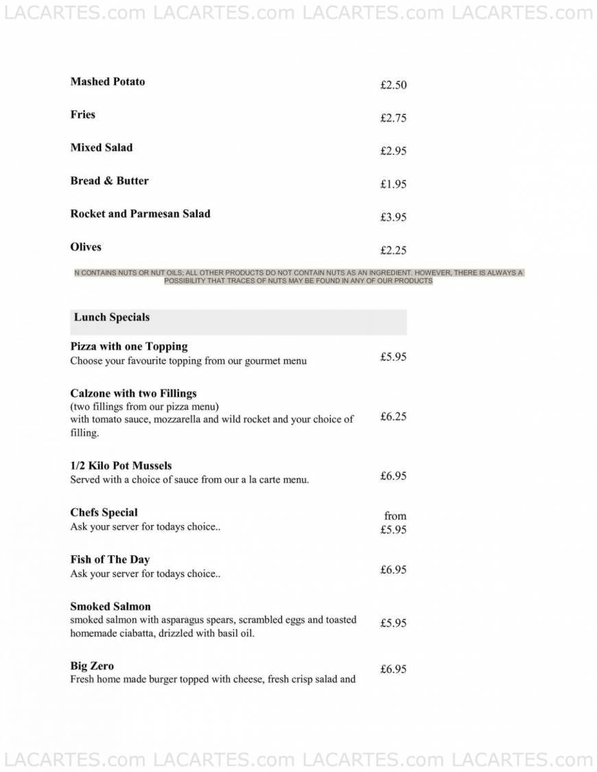  Pricelists of Zero Degrees - Blackheath 29/31 Montpelier Vale - Photo 9 of 12