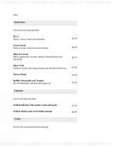 Menus & Prices, Zero Degrees - Bristol, Bristol
