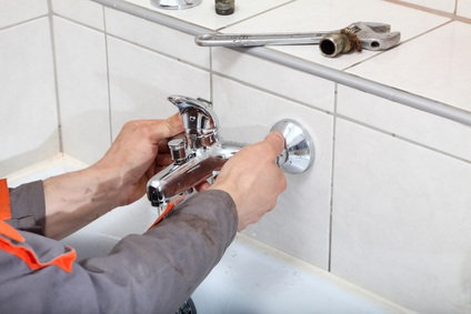 Plumber hands fixing water  tap with spanner Profile Photos of Loodgieter RVH Onderhoud Rotterdam Benthuizerstraat 85-C - Photo 2 of 3