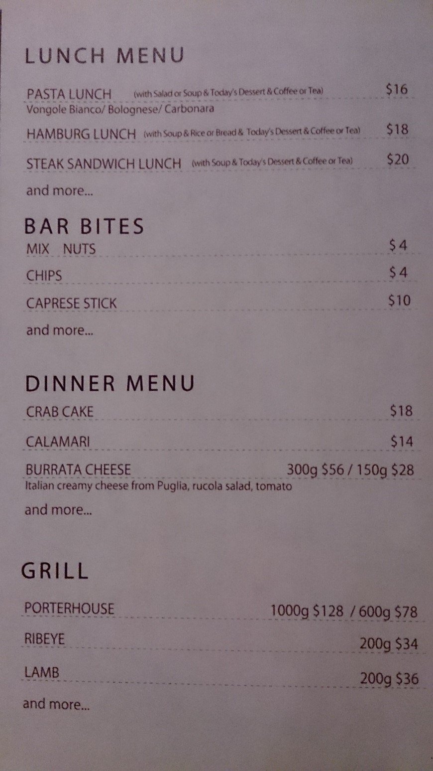  Pricelists of Porterhouse 111/113 Killiney Road - Photo 2 of 2