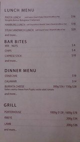 Menus & Prices, Porterhouse, Singapore