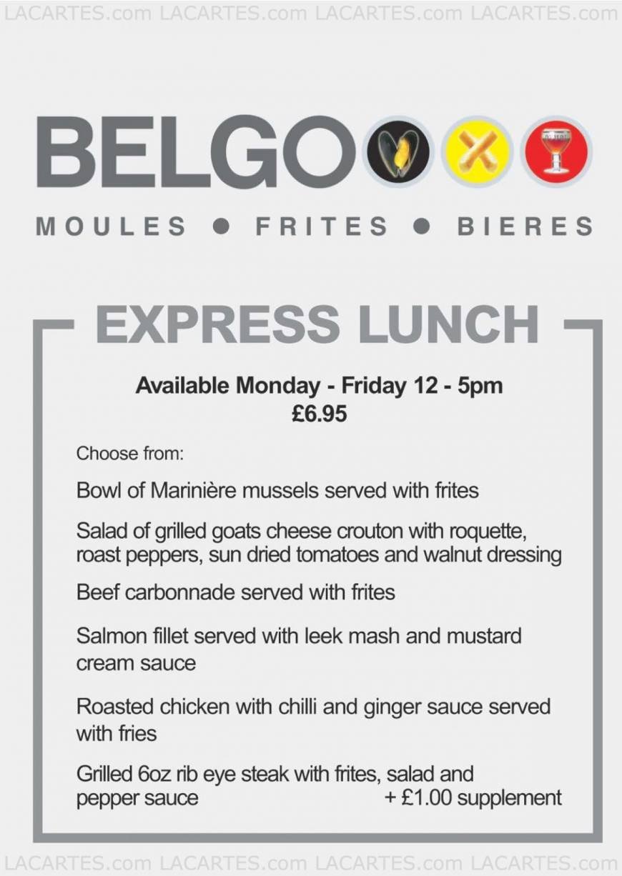  Pricelists of Belgo Brasserie 242 The Glades Shopping Centre - Photo 11 of 14