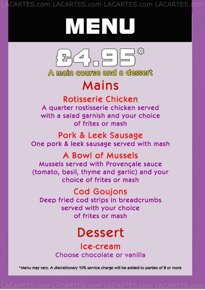  Pricelists of Belgo Brasserie 242 The Glades Shopping Centre - Photo 12 of 14