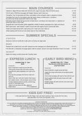 Menus & Prices, Belgo Brasserie, Bromley