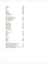 Menus & Prices, Pavarotti's Sandwich Bar, London