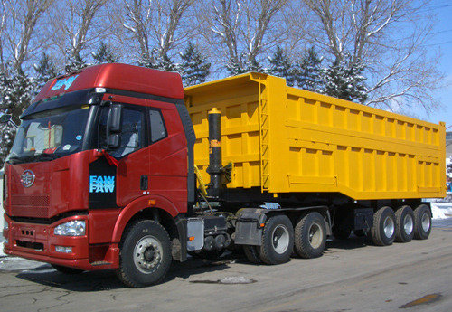 Dump Trailer<br />
Tipper Trailer<br />
Capactity:20-100tons Profile Photos of Sino Motor / Low Bed Trailer / Low Loader Trailer / Tanker Trailer / Equipment Trailer No.99 Xianwei Road - Photo 41 of 44