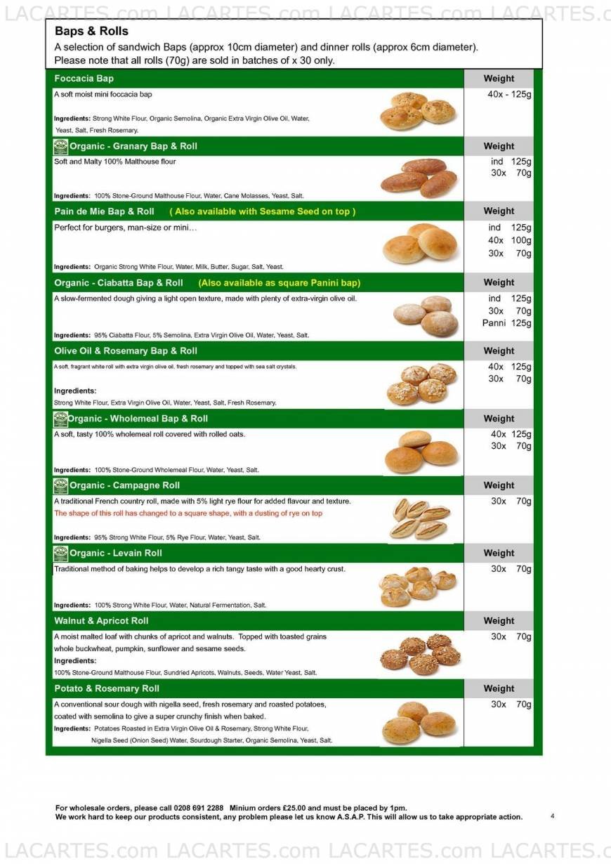  Pricelists of Flour Power City Bakery Unit 5b, Elizabeth Industrial Estate, Juno Way - Photo 4 of 6