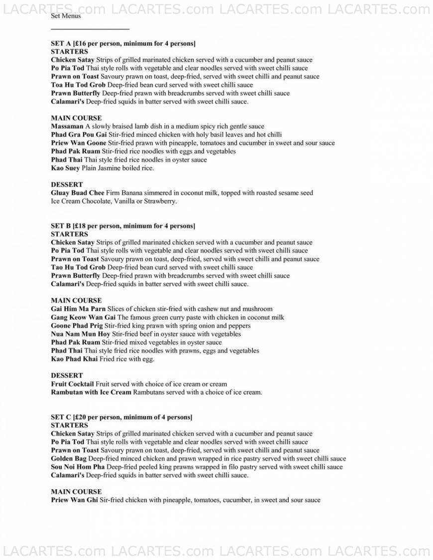  Pricelists of The Robin Hood Epping New Road  - Photo 1 of 7