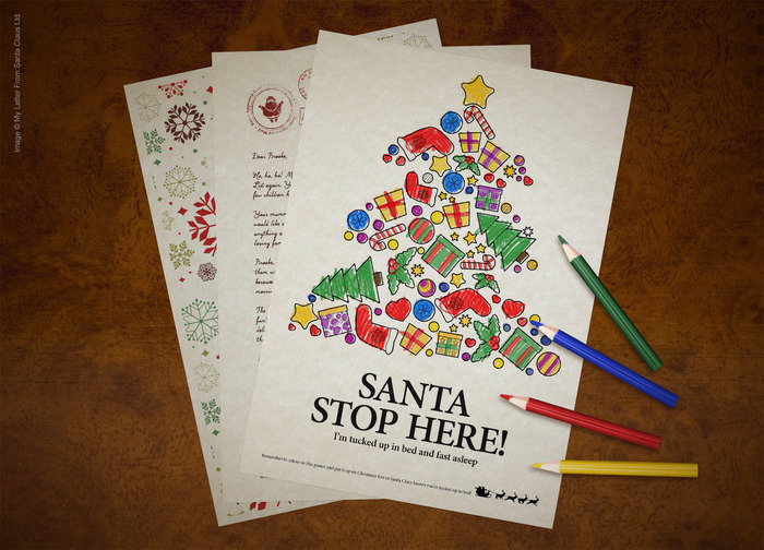 Premium Letter From Santa Claus - 'Colour-Me-In' poster Premium Letter From Santa of My Letter From Santa Claus Ltd Yule Lodge, 22 Yewlands - Photo 2 of 6 Premium Letter From Santa Claus - 'Colour-Me-In' poster Premium Letter From Santa of My Letter From Santa Claus Ltd Yule Lodge, 22 Yewlands - Photo 2 of 6